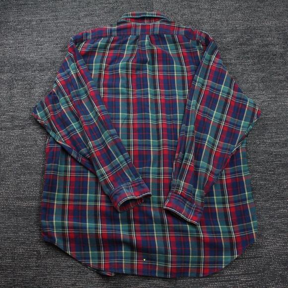Ralph Lauren Mens Plaid Flannel Shirt XL - Picture 14 of 14